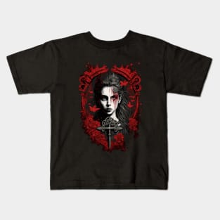 Gothic Woman Kids T-Shirt